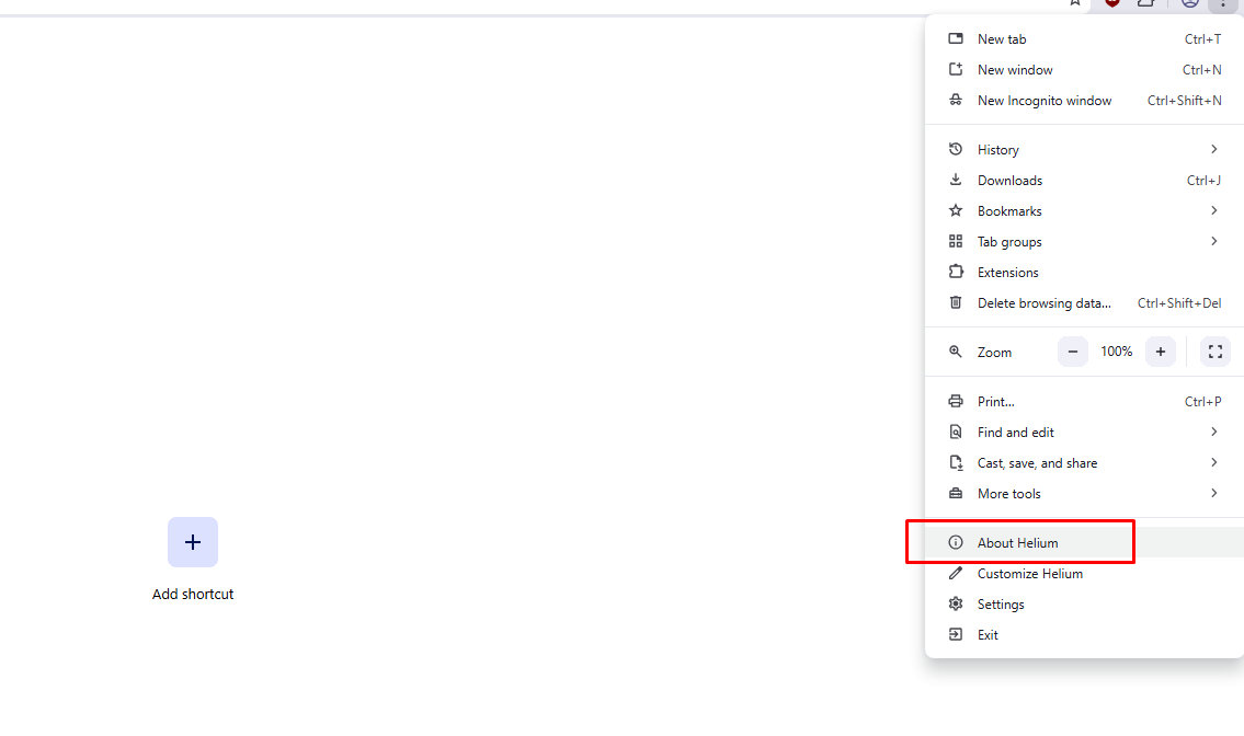 About Helium Browser