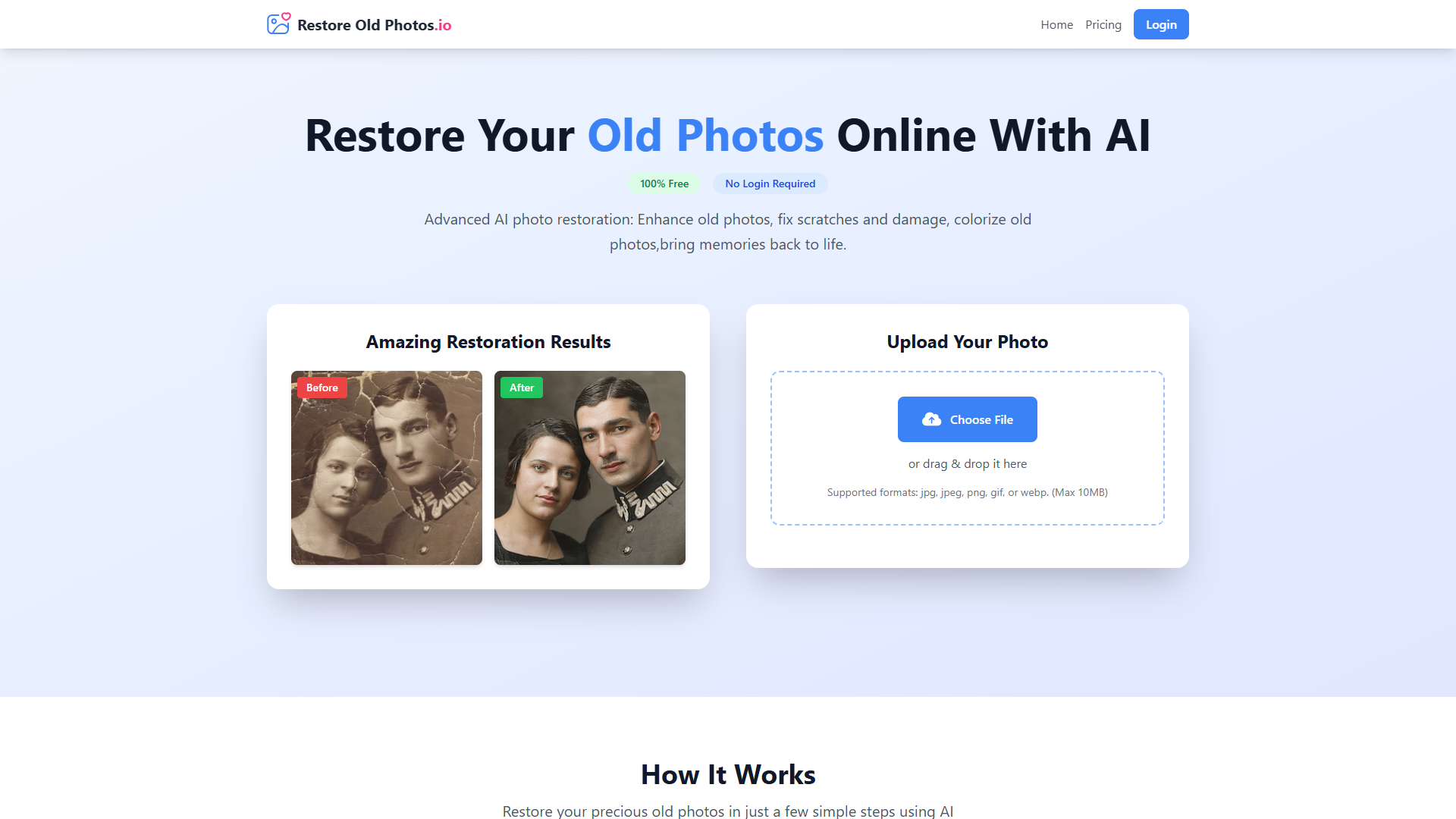 Restore Old Photos