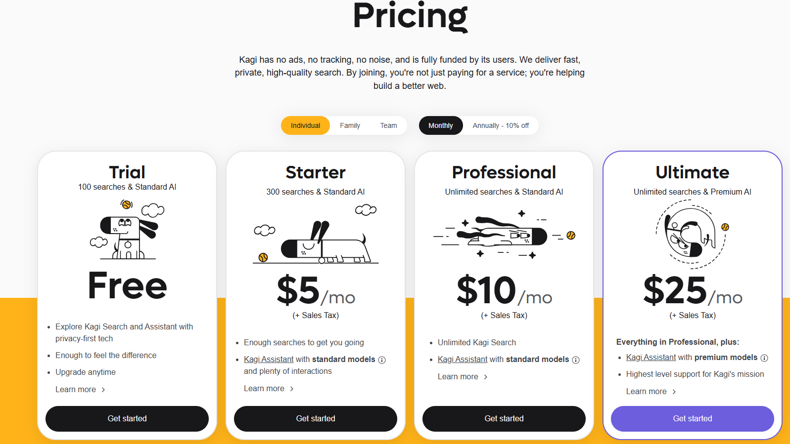 Pricing Plan