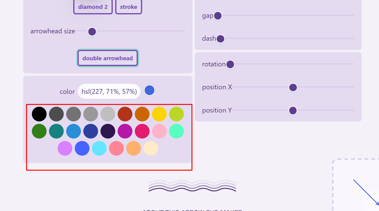 Advanced Color Palette