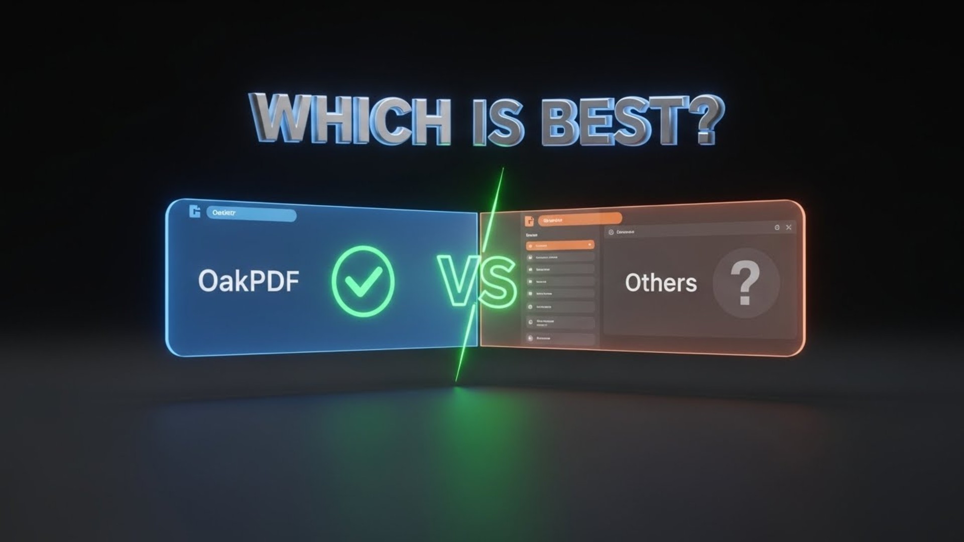 OakPDF বনাম Look Scanned: আপনার জন্য কোনটি Best?