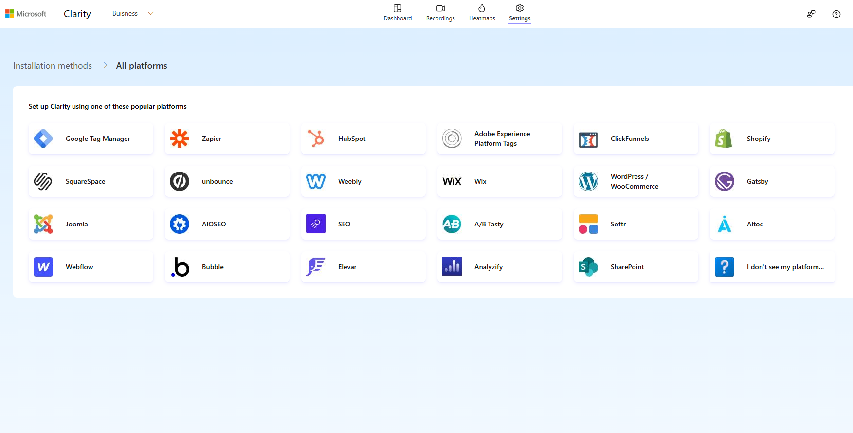 Third-Party Platform Use
