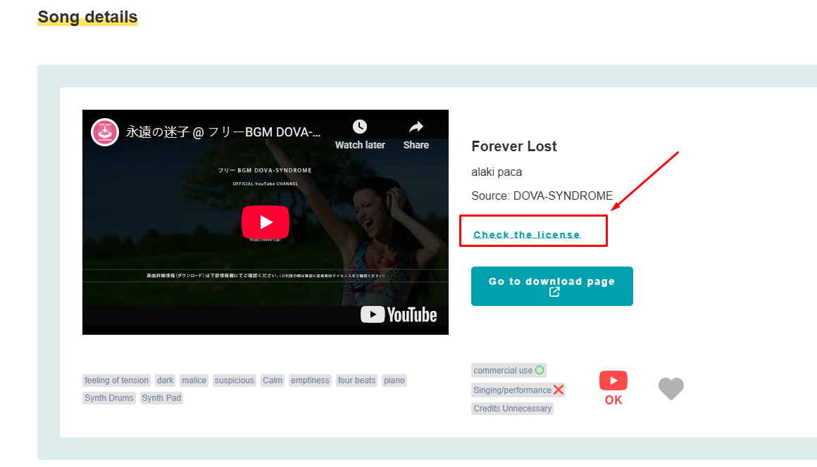 লাইসেন্স Information
