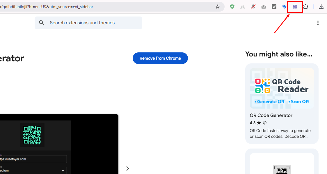 Colorful QRCode-এর Icon