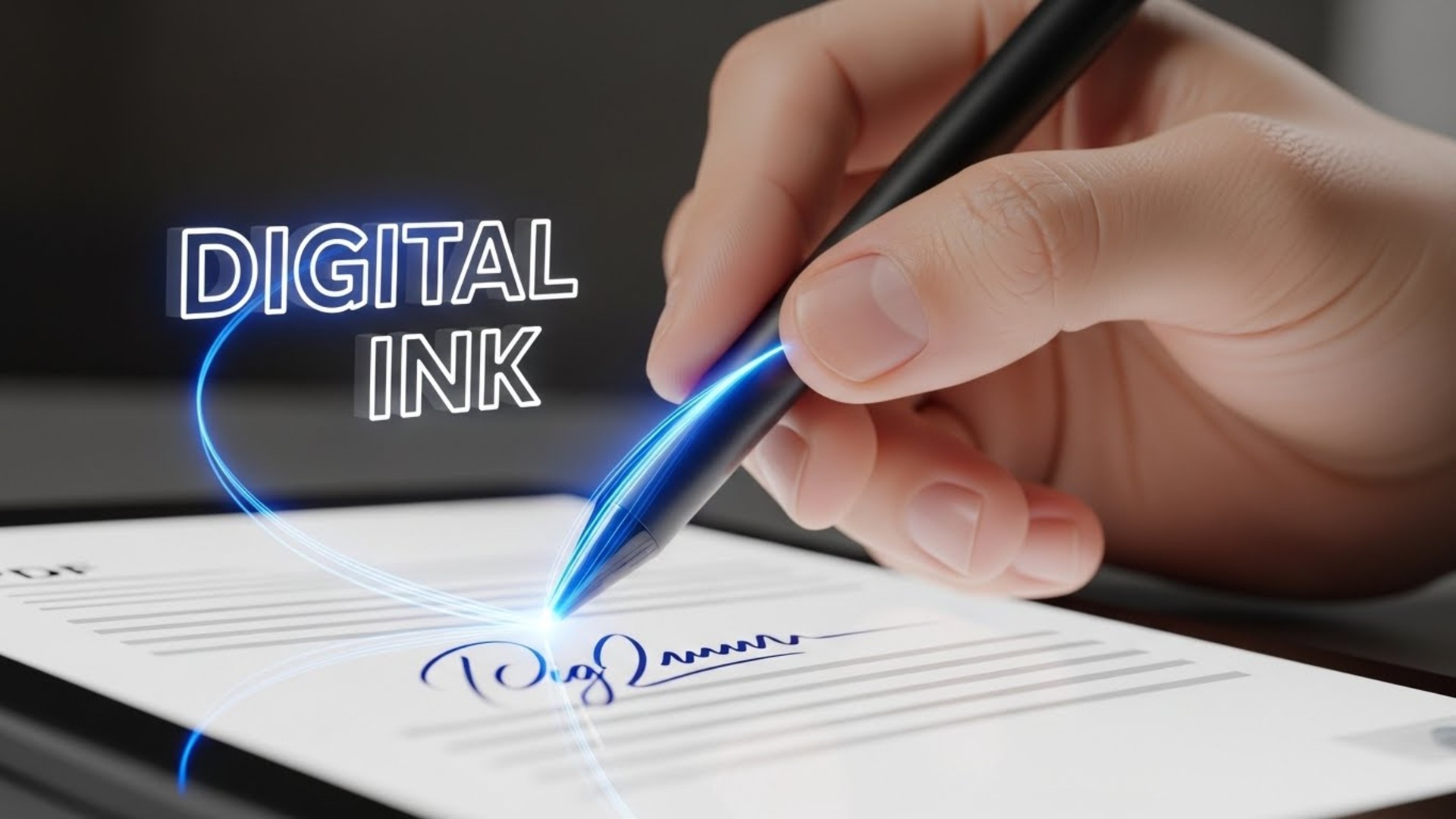 হাতে লেখা Signature কে করুন Digital রূপ দিন