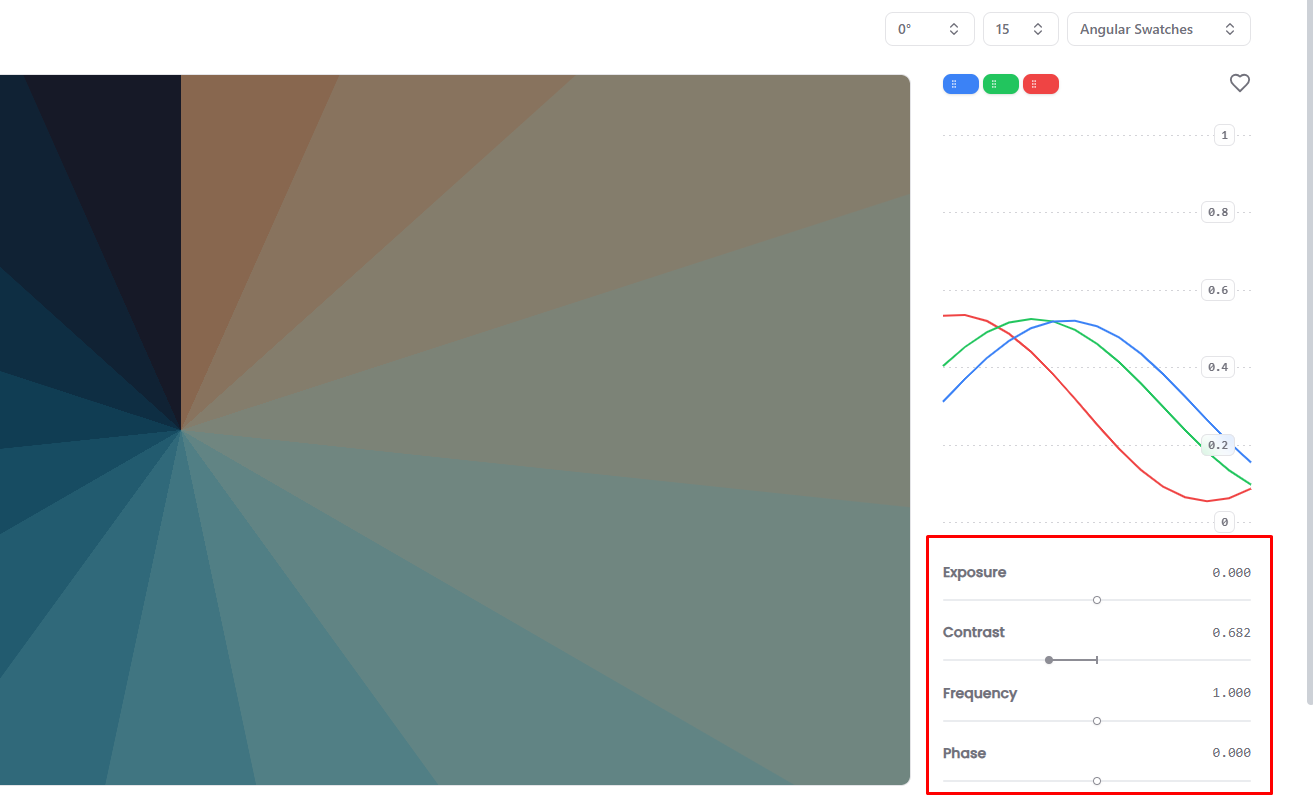 Color Distribution Ratio পরিবর্তন