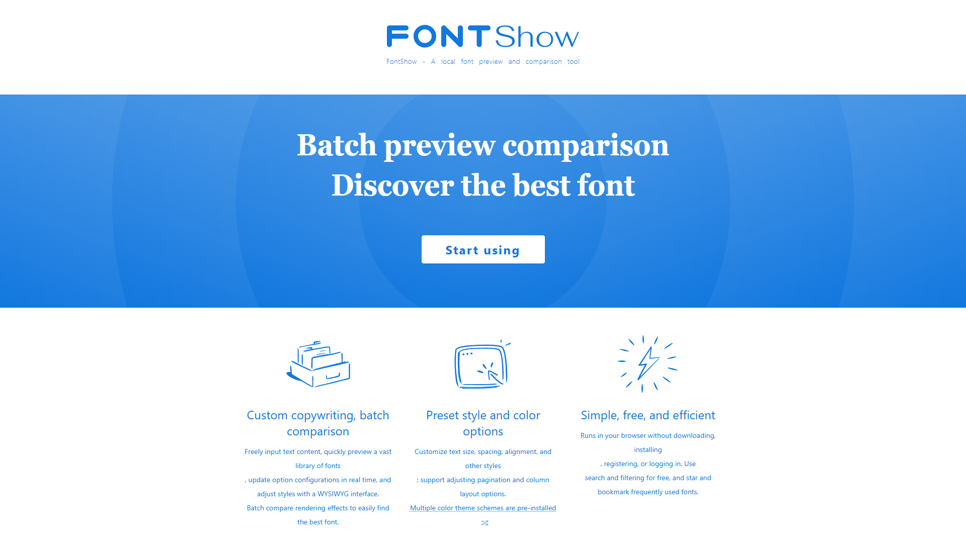 FontShow