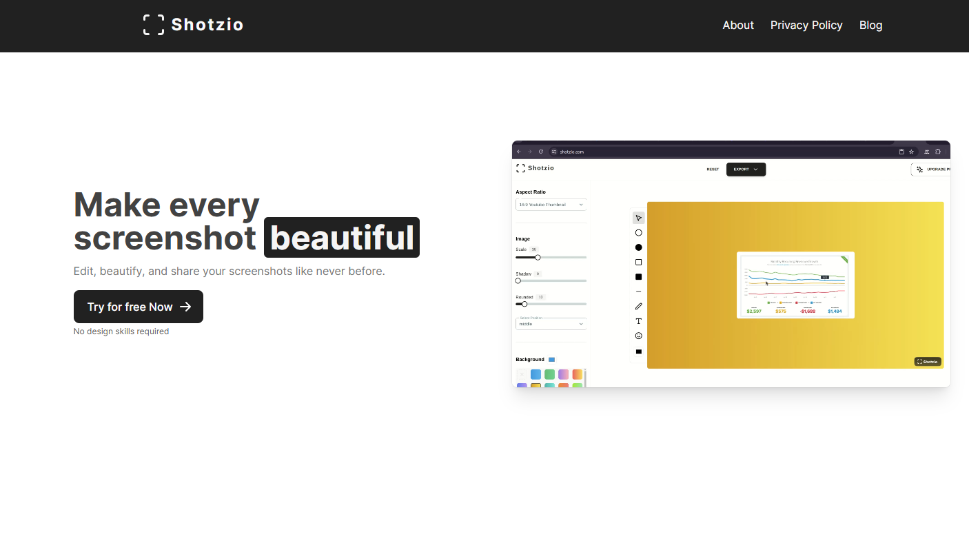 Shotzio WEBSITE