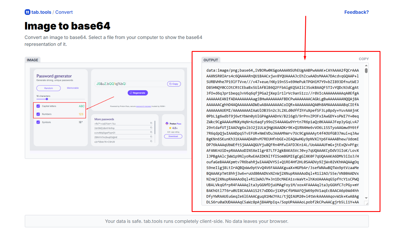 Base64 Code Generate