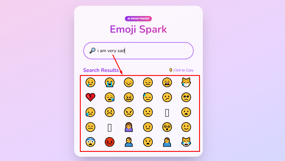 Relevant Emoji Suggest