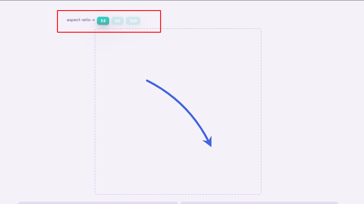 Aspect Ratio Select করার Option