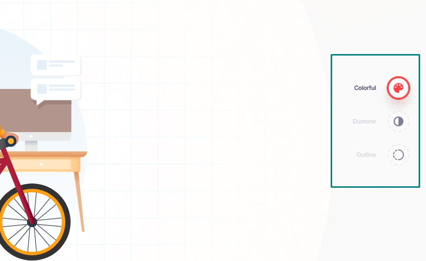 Switch Illustration Design Style