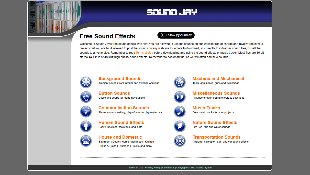 Sound Jay এর Homepage
