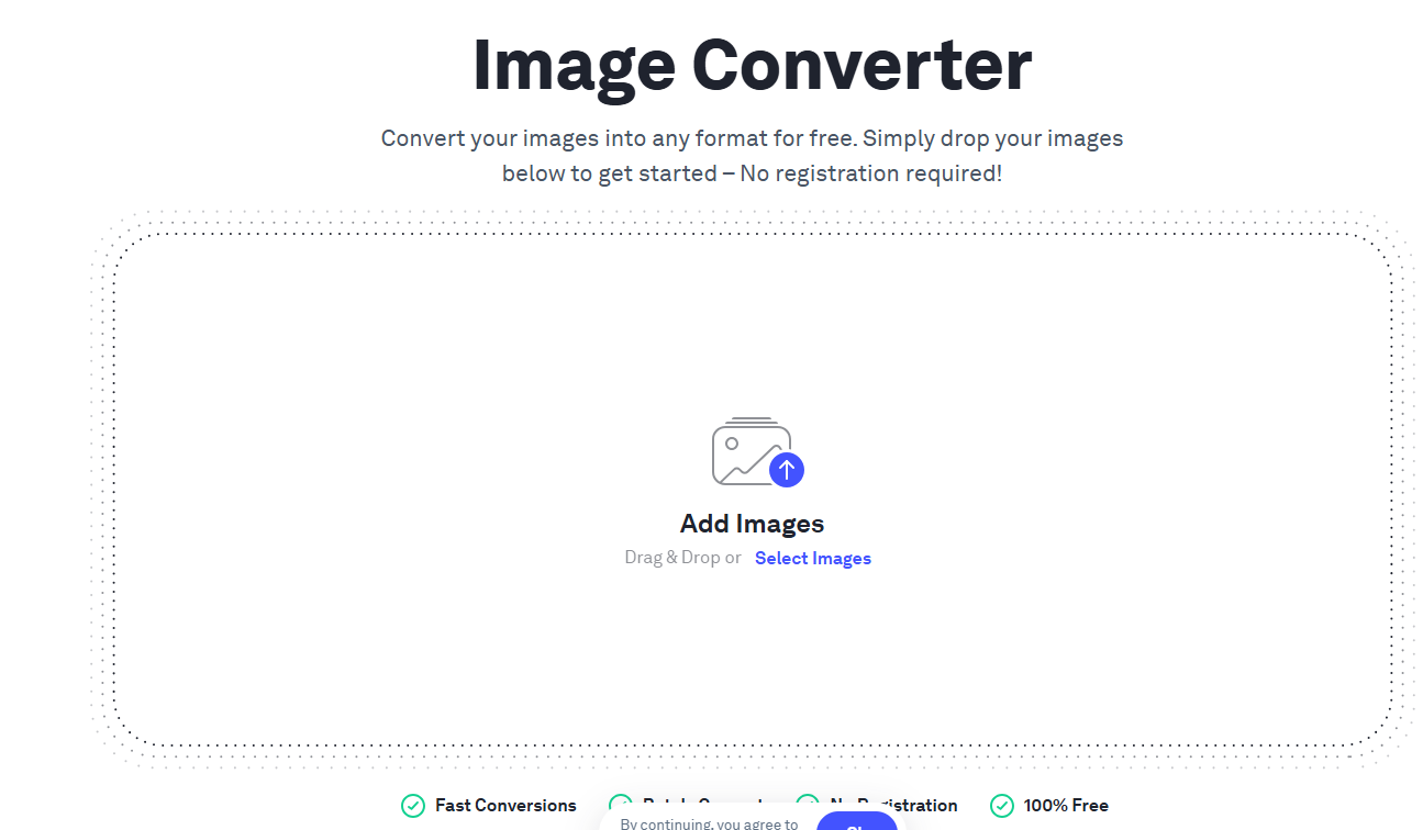 Picflow Image Converter এর Website