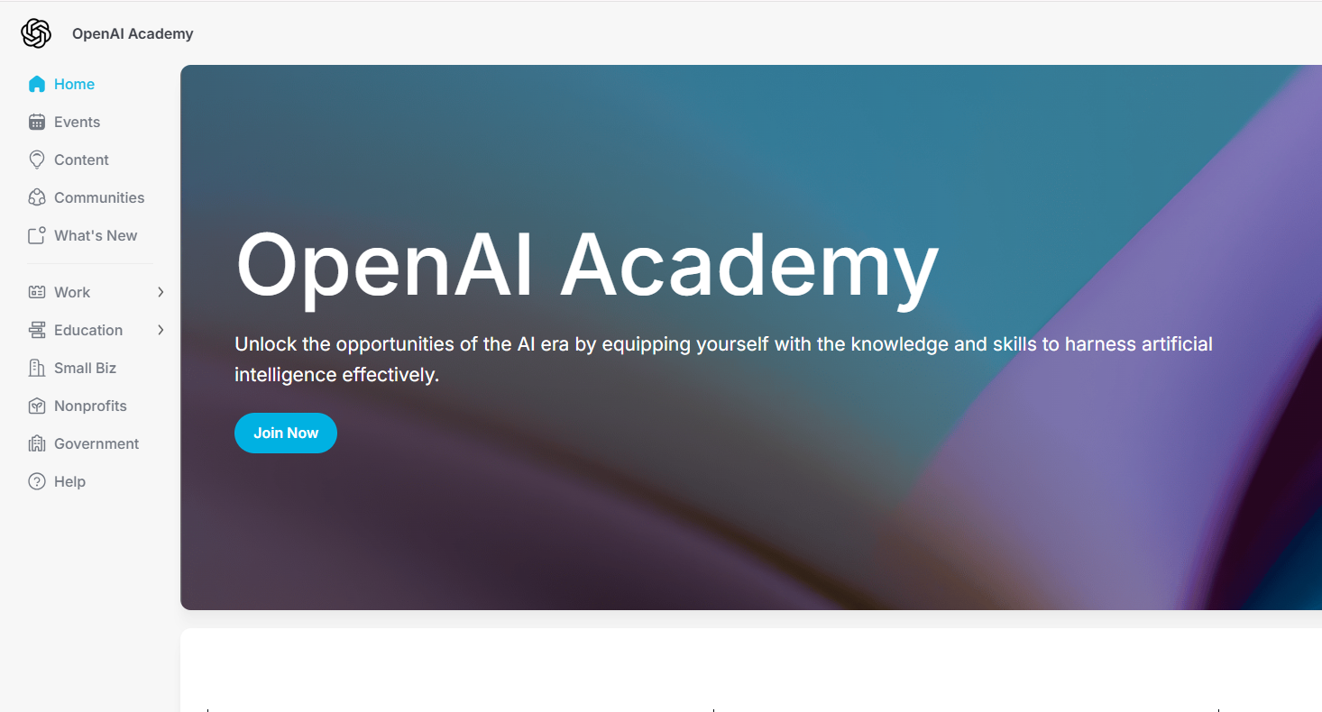 OpenAI Academy