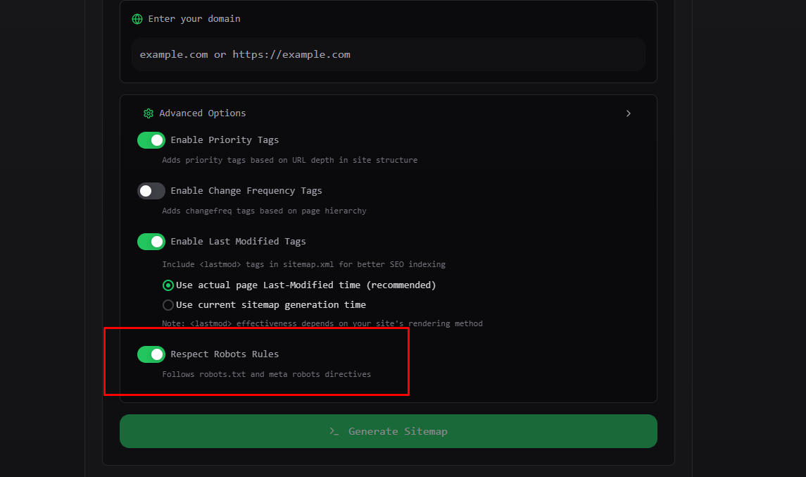 Respect Robots Rules
