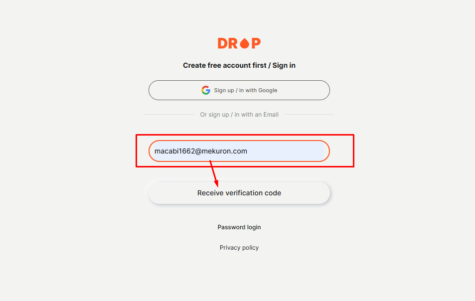 Account create