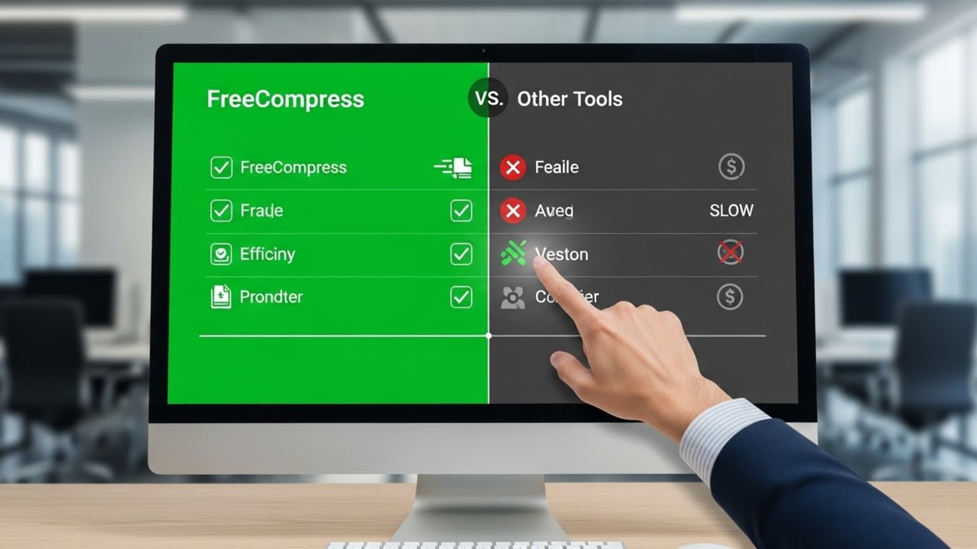 FreeCompress বনাম অন্যান্য Online Compression Tool: কোনটি আপনার জন্য Best?
