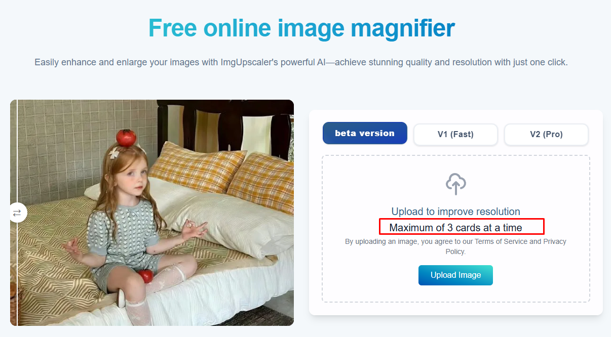 image upload limit