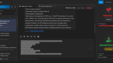 AI Chat Studio দিয়ে মাসে ৫০ হাজার টাকা আয় করার ৩টি সিক্রেট মেথড! কোন কোডিং ছাড়াই