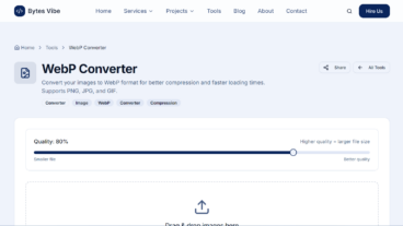কিভাবে ইমেজকে WebP ফরম্যাটে কনভার্ট করবেন?