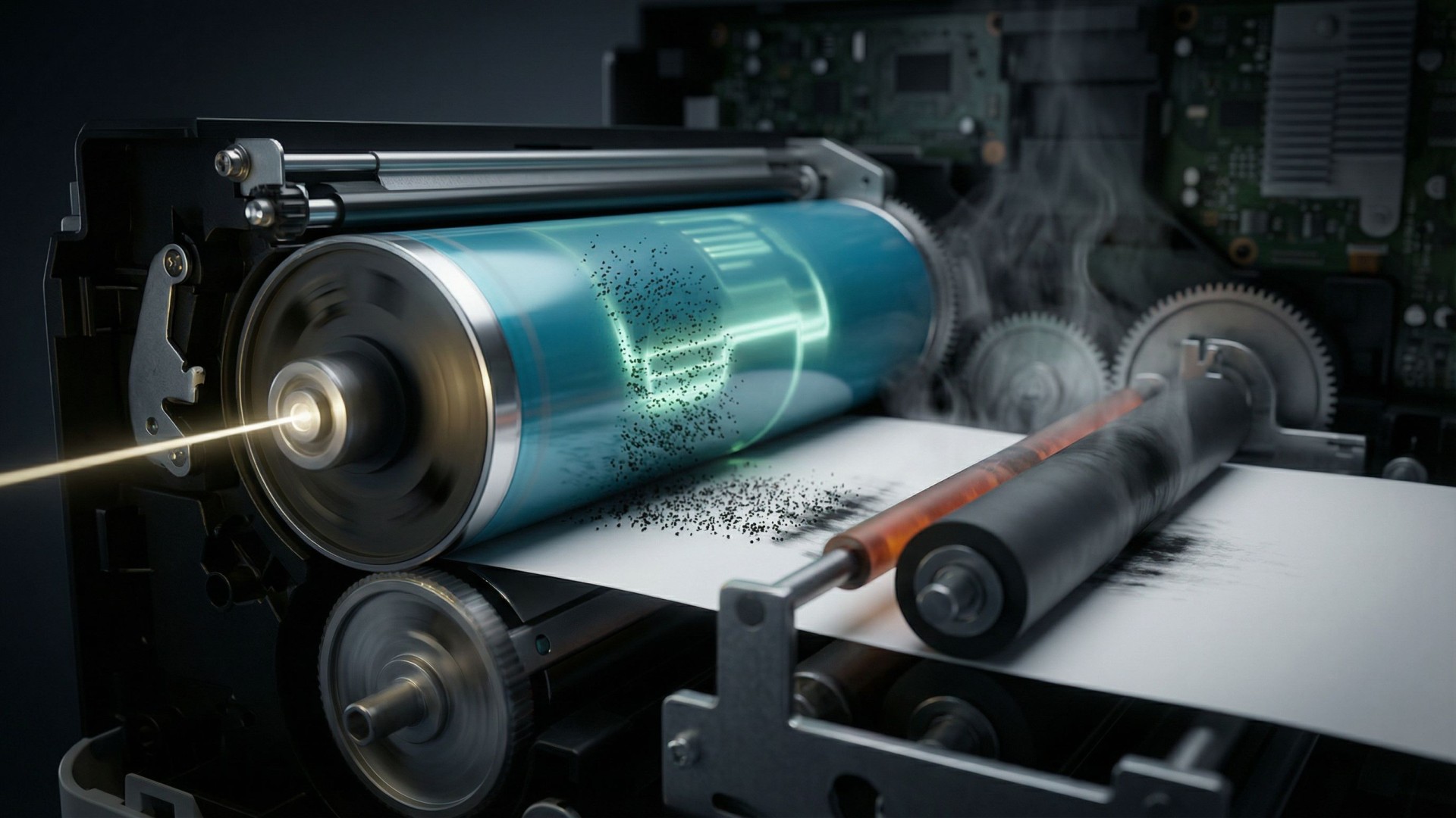 ফটোকপি ও লেজার প্রিন্টারের টোনারের বিজ্ঞান! ফটোকপি ও লেজার প্রিন্টারের কেন লিকুইড কালি ব্যবহার করা হয় না?