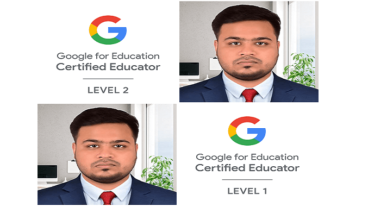 আধুনিক শিক্ষা ব্যবস্থায় নতুন আশার আলো: গুগল সার্টিফাইড এডুকেটর হিসেবে আন্তর্জাতিক স্বীকৃতি পেলেন বাংলাদেশের শাহরিয়ার ইবনে আলম