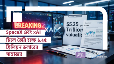 Mega IPO আসার আগেই Elon Musk এর বড় মাস্টারস্ট্রোক! SpaceX এবং xAI মিলে তৈরি হচ্ছে ১.২৫ ট্রিলিয়ন ডলারের সাম্রাজ্য!