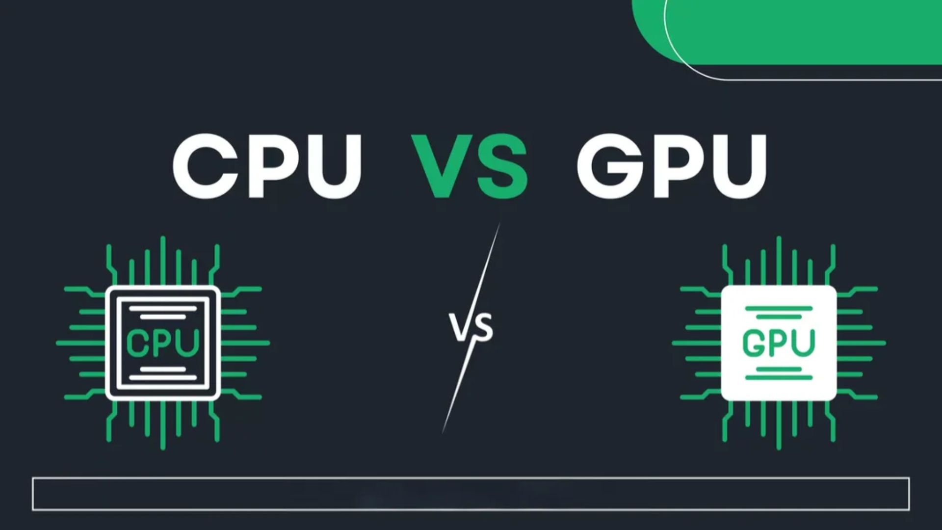 CPU বনাম GPU