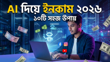 AI ব্যবহার করে ইনকামের ১০ টি উপায় 2026