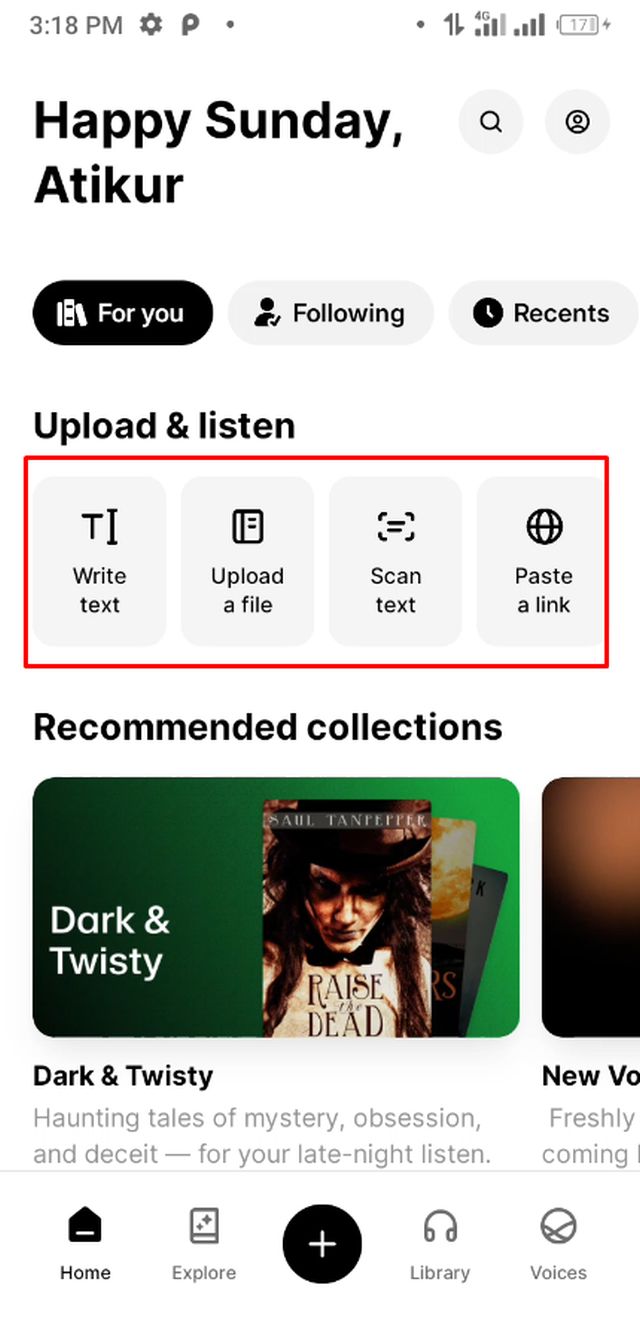 ফাইল ইমপোর্ট বা স্ক্যান করা