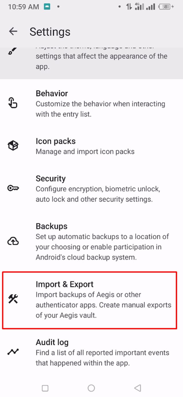 Import