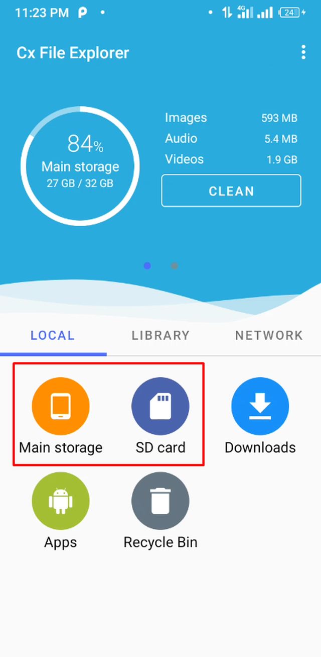 ফাইল এবং ফোল্ডার ব্রাউজ