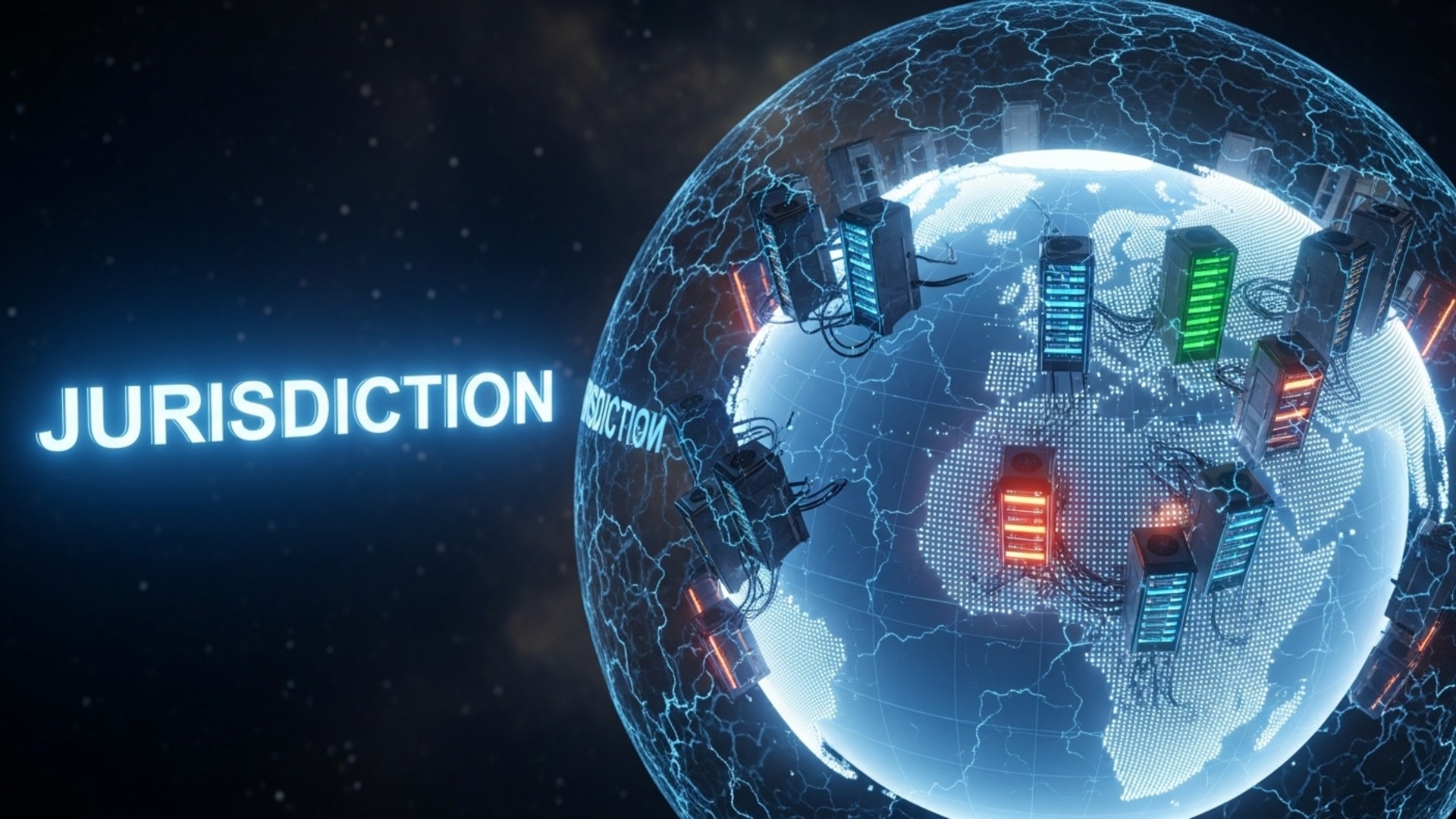 বিচারবিভাগীয় আওতা এবং সার্ভার নিরাপত্তা