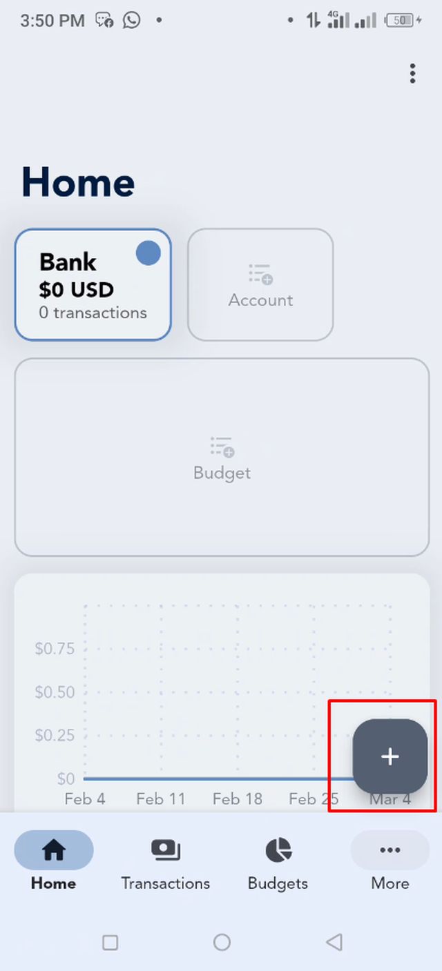 প্লাস আইকনে ক্লিক