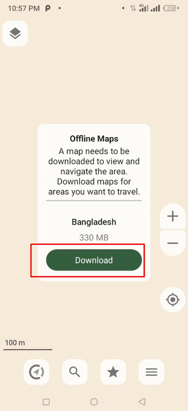 নেভিগেশন শুরু