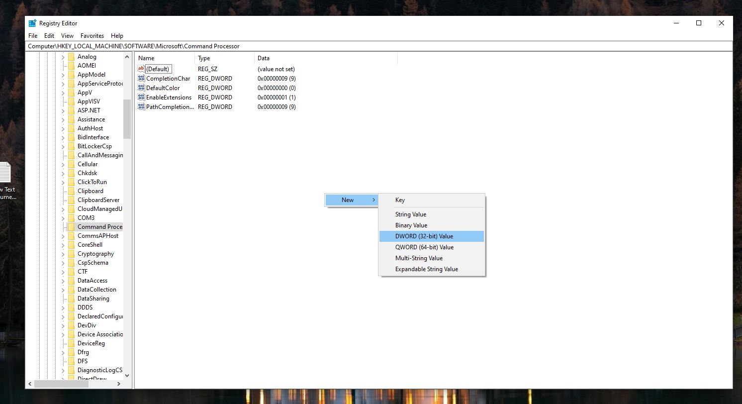 DWORD 32-Bit Value