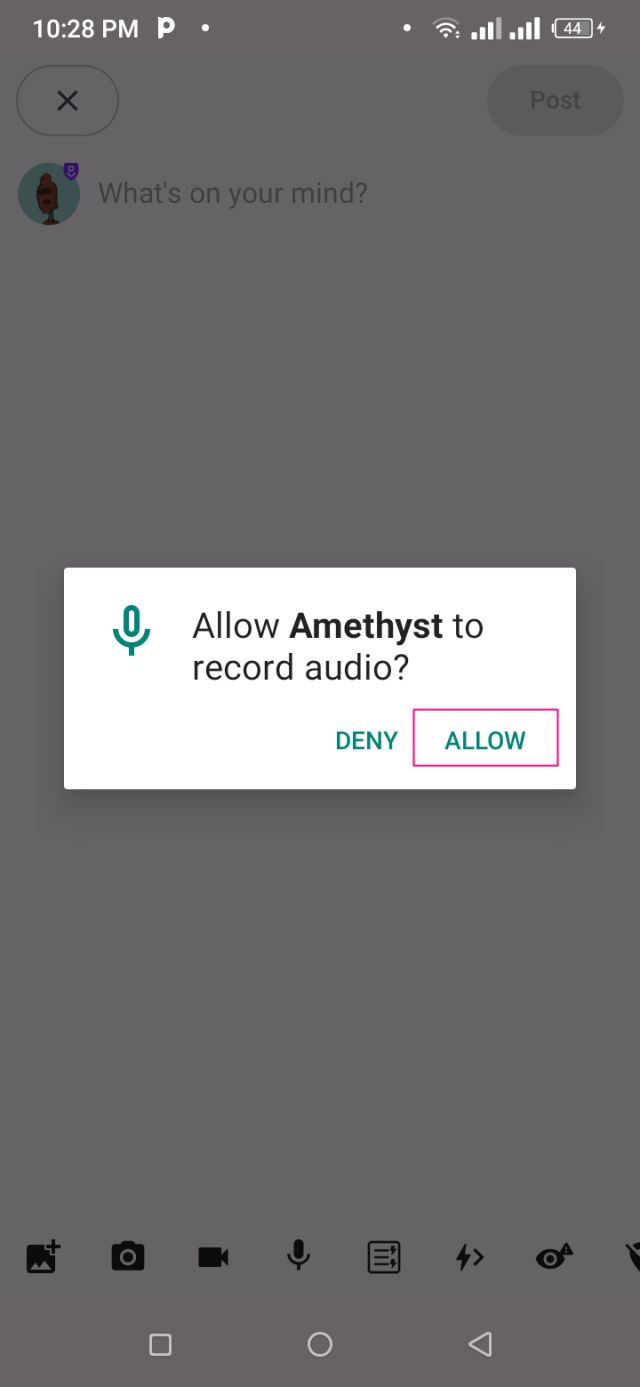 Audio Recording