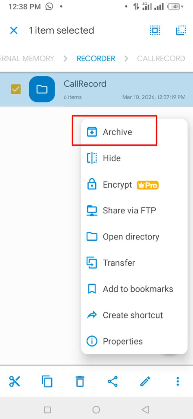 অ্যাপের কম্প্রেশন টুল ব্যবহার