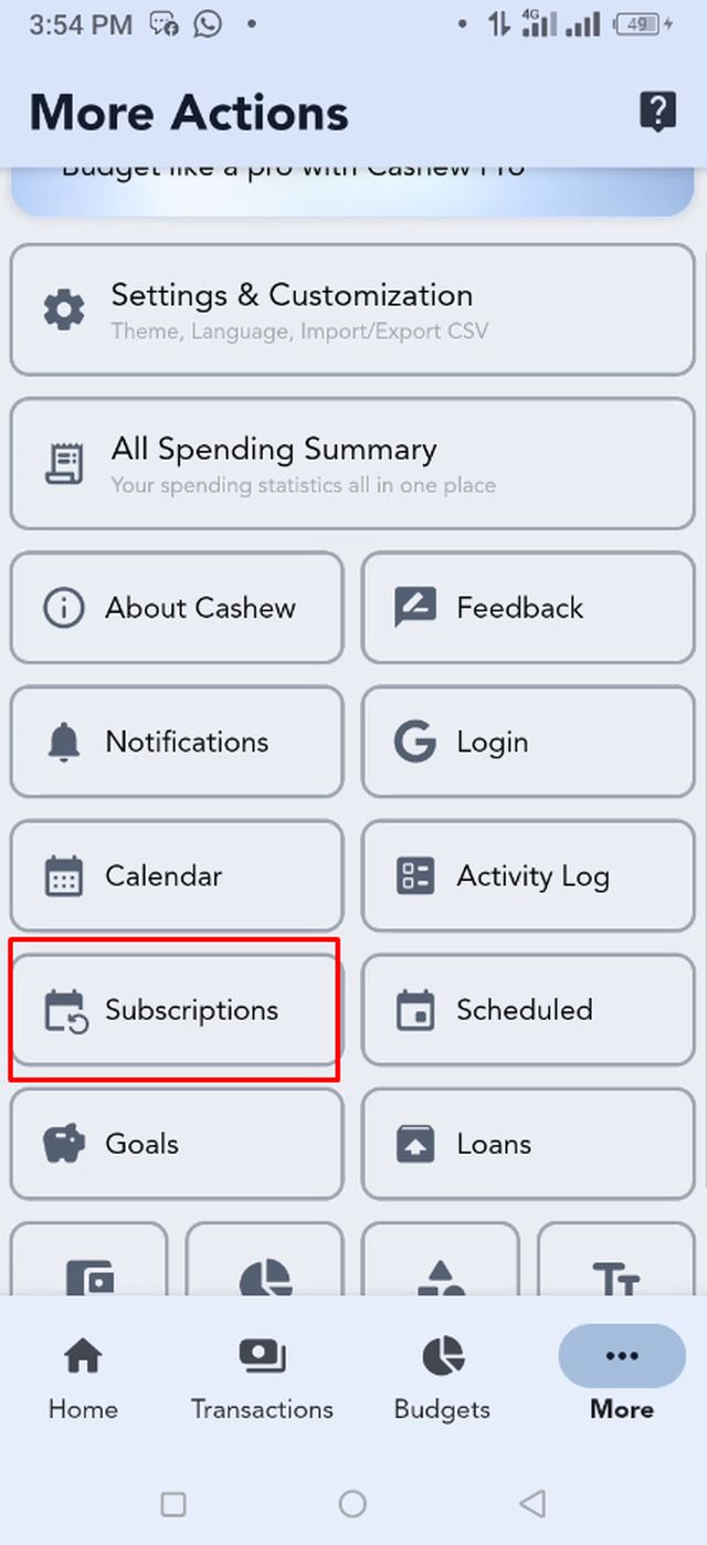 সাবস্ক্রিপশন ম্যানেজমেন্ট