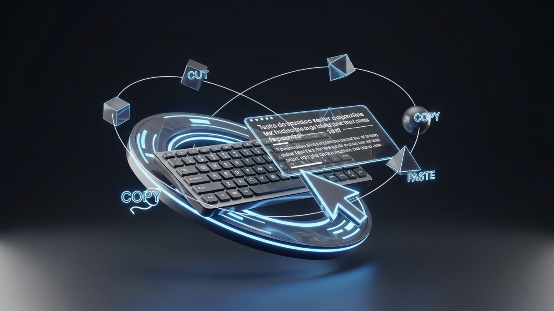 কিবোর্ড যখন নিজেই একটি এডিটর