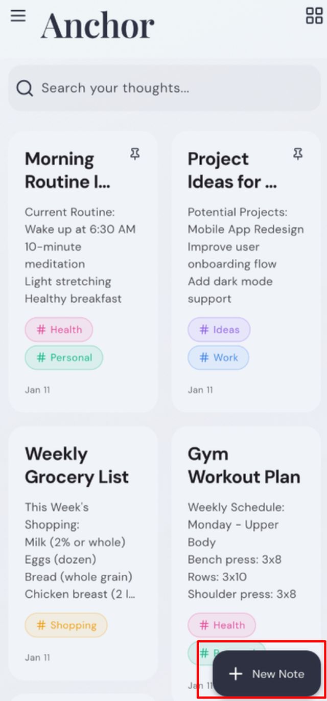 প্লাস আইকনে ক্লিক