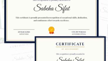 🔥 এক ক্লিকেই সার্টিফিকেট বানান! ফ্রি Automatic Certificate Generator 2টি প্রিমিয়াম ডিজাইনসহ