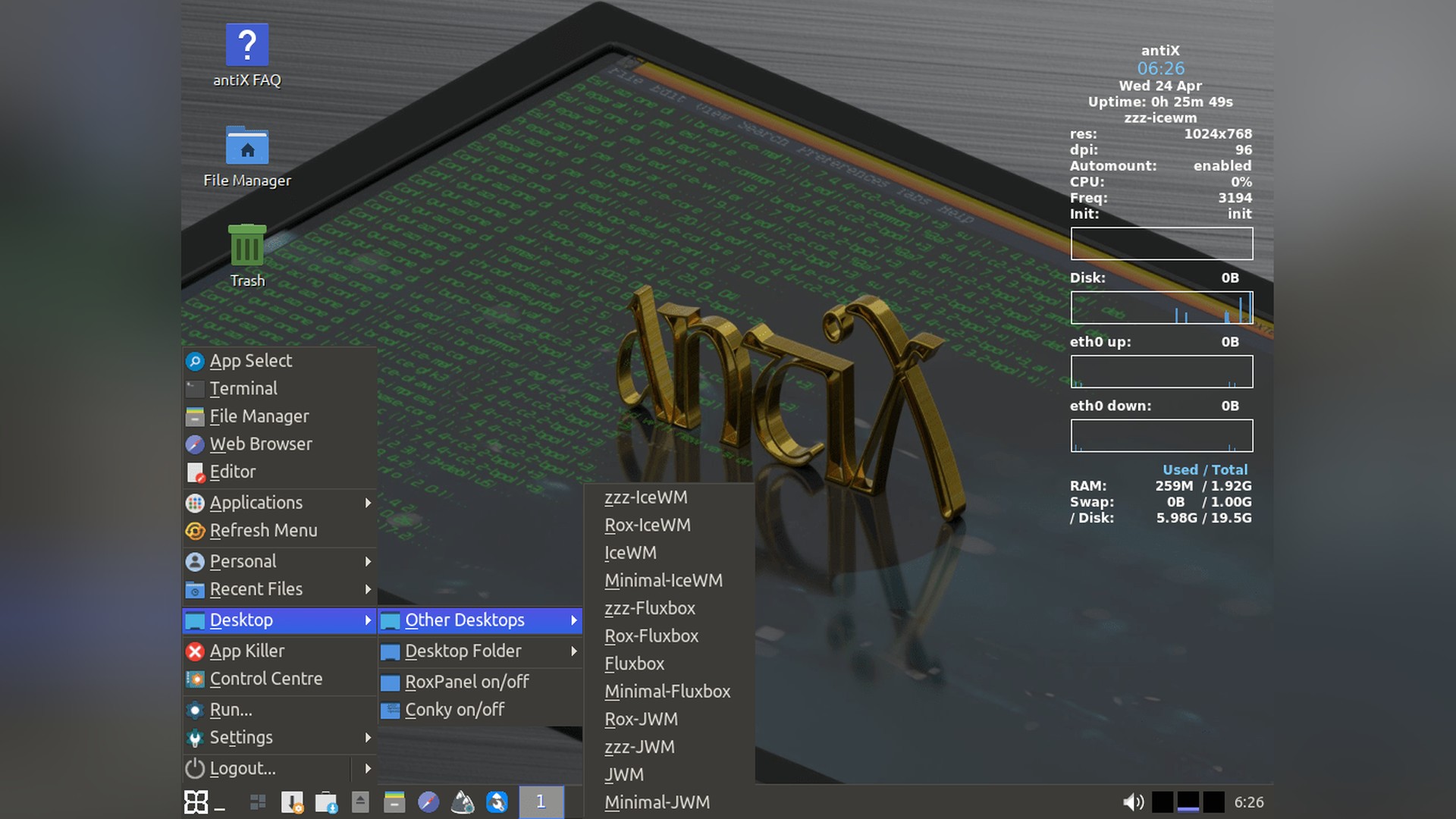 antiX 26 এর কামাল! ১৫ বছরের পুরনো ল্যাপটপ এখন আগুনের মতো ছুটবে!
