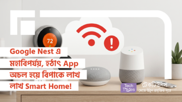 Google Nest এ মহাবিপর্যয়, হঠাৎ App অচল হয়ে বিপাকে লাখ লাখ Smart Home Users! টানা 7 Hours ধরে চলা Outage, অকেজো Smart Thermostats এবং Nest Smart Lock!