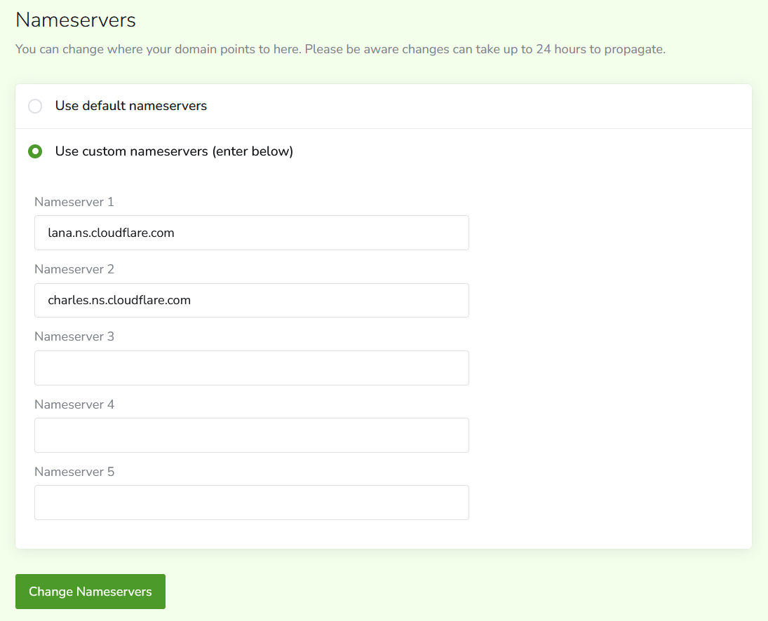 Domain Nameserver