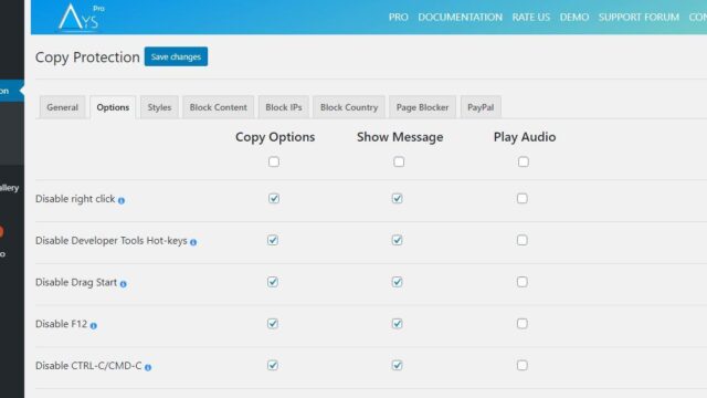 WP Content Copy Protection Setup Guide 4
