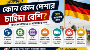 জার্মানিতে কোন কোন পেশার চাহিদা বেশি? বাংলাদেশিদের জন্য সম্ভাবনাময় ক্ষেত্র