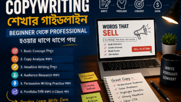 কপিরাইটিং শেখার উপায়: Beginner থেকে Professional হওয়ার পথ