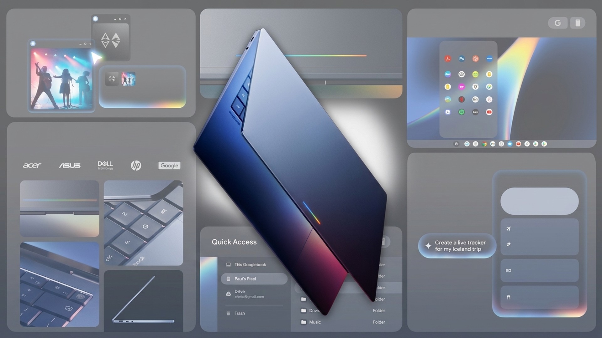 লিক হলো Lenovo Googlebook 15 এর Images! সামনে আসতেই তোলপাড়! Dedicated Gemini AI Key, Aluminium OS, Dolby Atmos আর Magic Pointer নিয়ে হাজির Google!